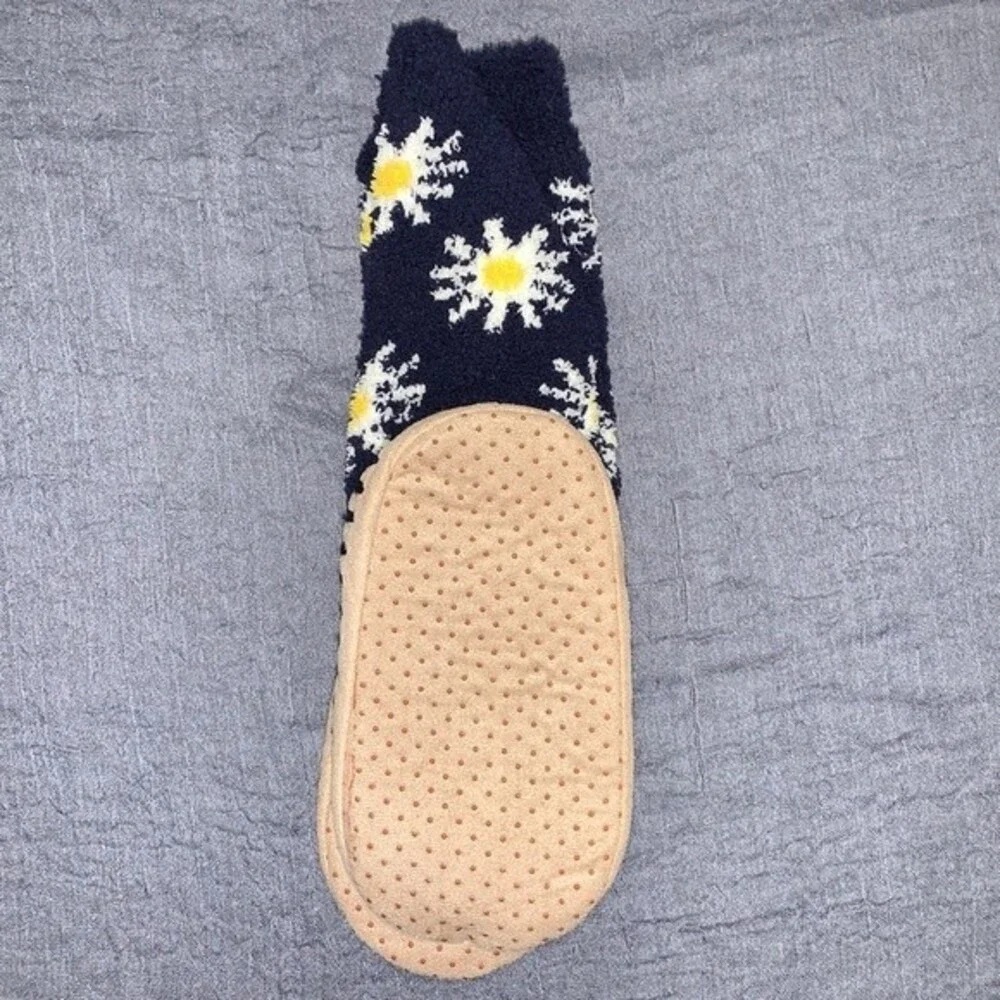 Old Navy cozy printed slipper socks for girls (M)